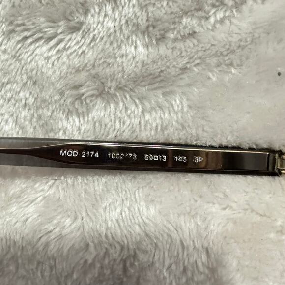 Versace Polarized Sunglasses VE2174 Pale Gold Gray Square - Picture 6 of 12